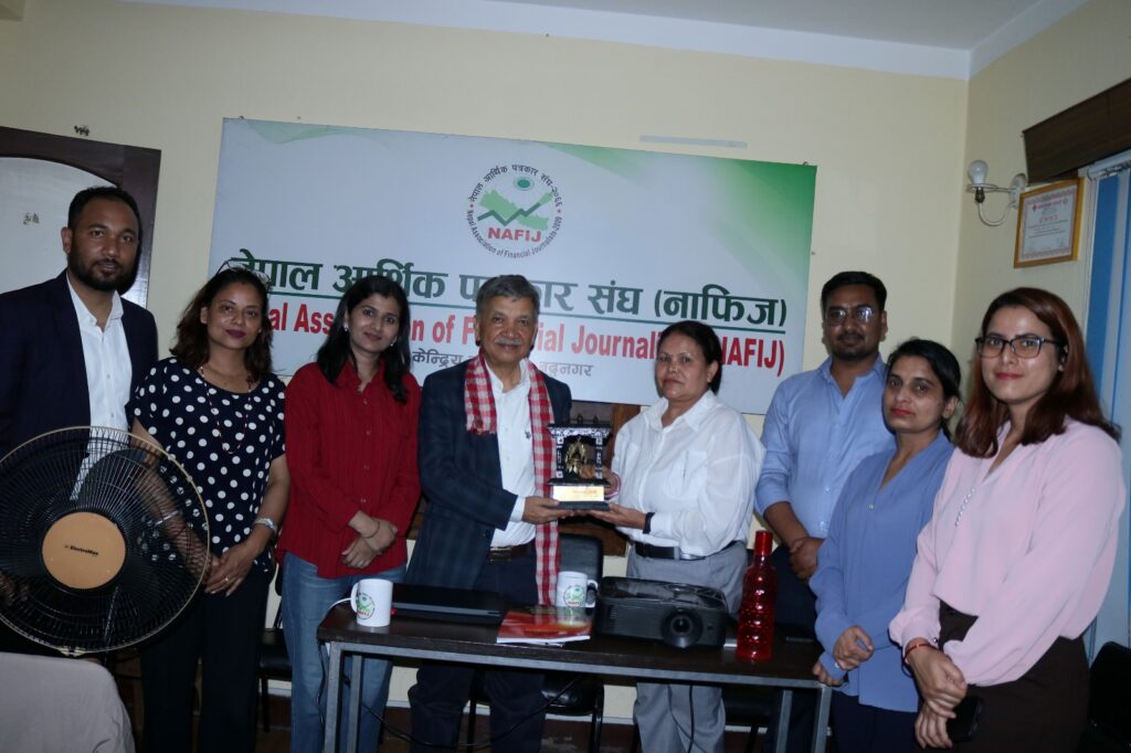 नाफिजद्वारा आर्थिक पत्रकारहरूका लागि बजेट रिपोर्टिङ र सम्पत्ति शुद्धीकरण सम्बन्धी तालिम सम्पन्न
